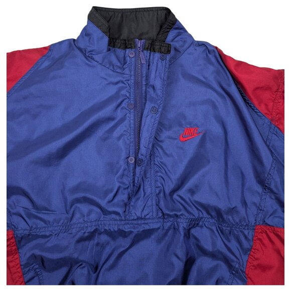 Vintage 1990s Nike Gray Tag Pullover Windbreaker‎ Adult Size M - Picture 4 of 11